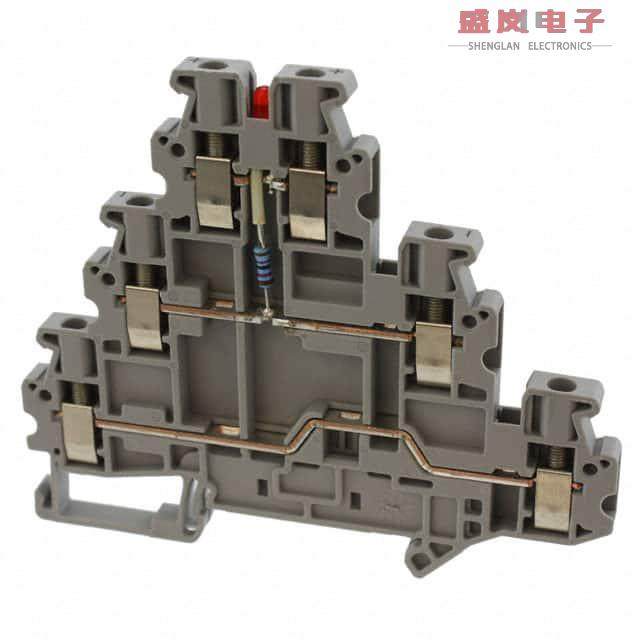 原装正品3214288[CONN TERM BLK FEED THRU 12-26AWG]