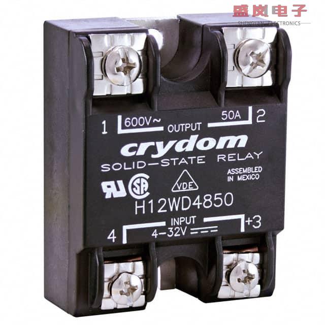 原装正品H12WD4875KPG[RELAY SSR 660VAC/75A DC]
