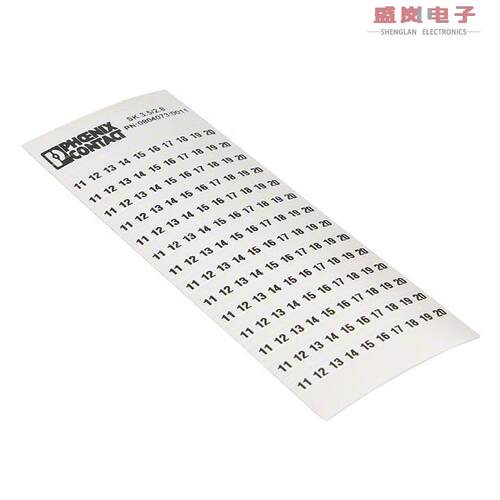 原装正品0804073:0011[ADHESIVE MARKER CARD 11-20]