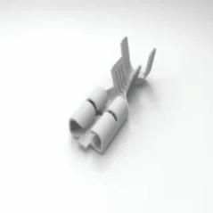 原装正品2293255-1[端子 FASTON 187 REC 0.5-1.5MM2 TPBR]