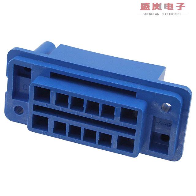 原装正品172061-1[CONN PLUG HSG DRAWER 12POS BLUE]