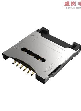 原装正品SIM7200-6-0-18-00-A[ SIM HINGED, 6P, SMT ,