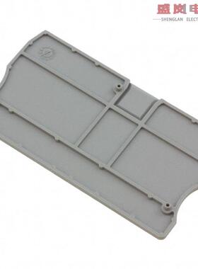 原装正品3036657[CONN TERM BLK END PLATE GRAY]