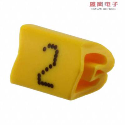 原装正品0800420:0002[WIRE MARKER SLIP-ON YELLOW]