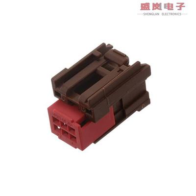 原装正品1-1411325-3[CONN RCPT HSG 6POS 2.54MM]