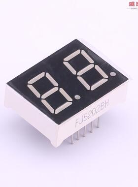 原装正品FJ5202BH[两位 0.5英寸 红色共阳数码管]