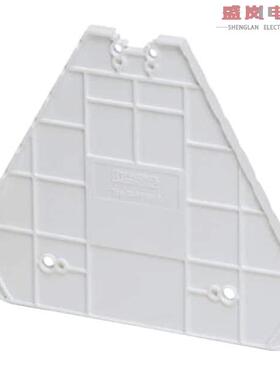 原装正品3270154[CONN TERM BLK END PLATE WHITE]