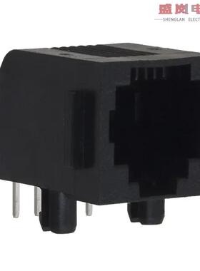 原装正品5555163-1[CONN MOD JACK 6P6C R/A UNSHLD]