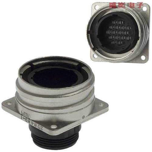 原装正品208489-1[CONN RCPT HSNG MALE 16POS PNL MT]