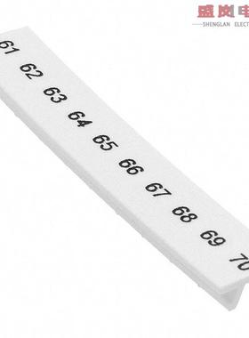 原装正品1050017:0061[CONN ACC MARKER STRIP PREPRINT]