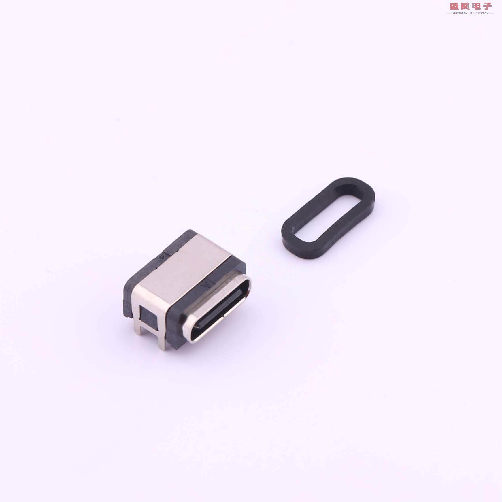 原装正品USBC-0015IPX6-00[Type-C 母座 卧贴 防水（两件套）],3C数码配件,分配器/分频器/分支器,淘宝优惠券,粉丝福利购,淘宝优惠卷