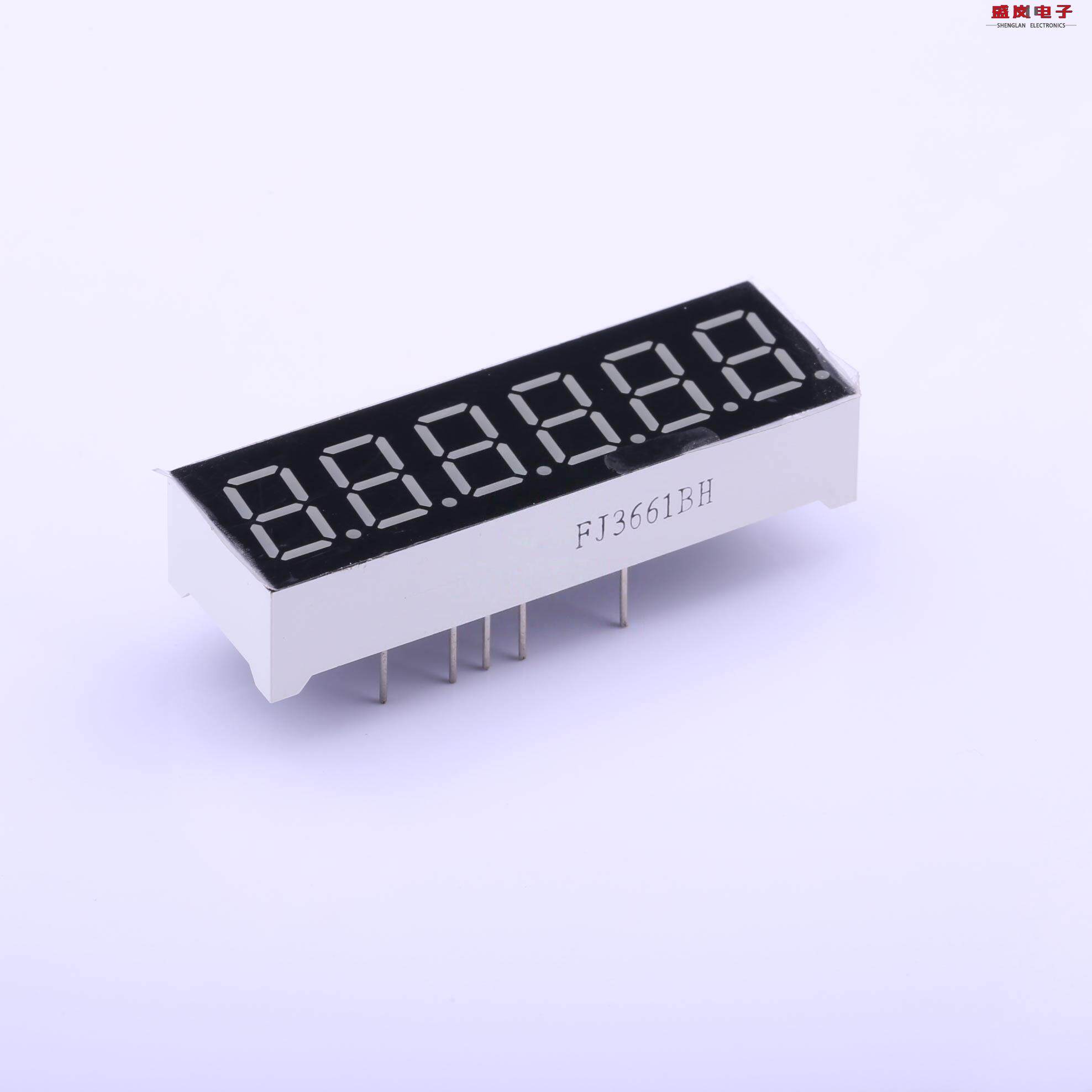 FJ3661BH[6位0.36英寸 共阳 红色 数码管]怎么看?