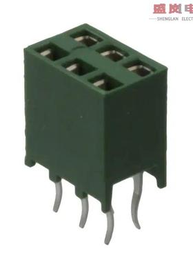 原装正品215309-3[CONN RCPT 6POS 0.1 GOLD PCB]