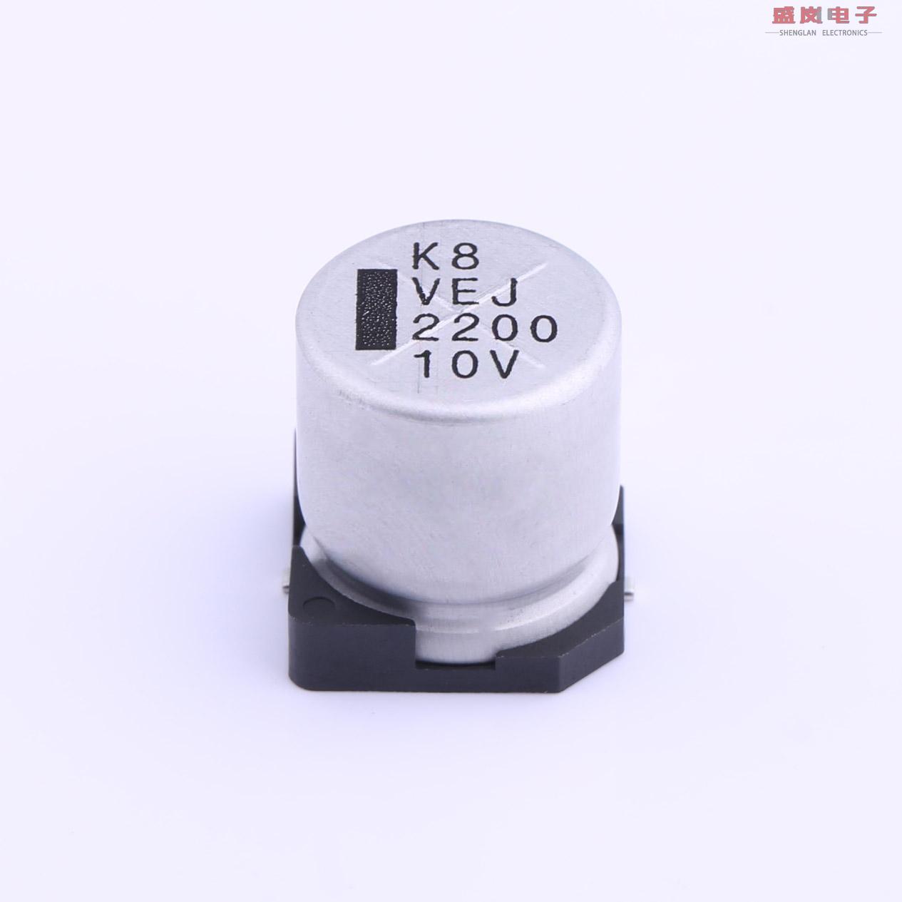 原装正品VEJ222M1ATR-1313[贴片铝电解电容 20% - 2.2m