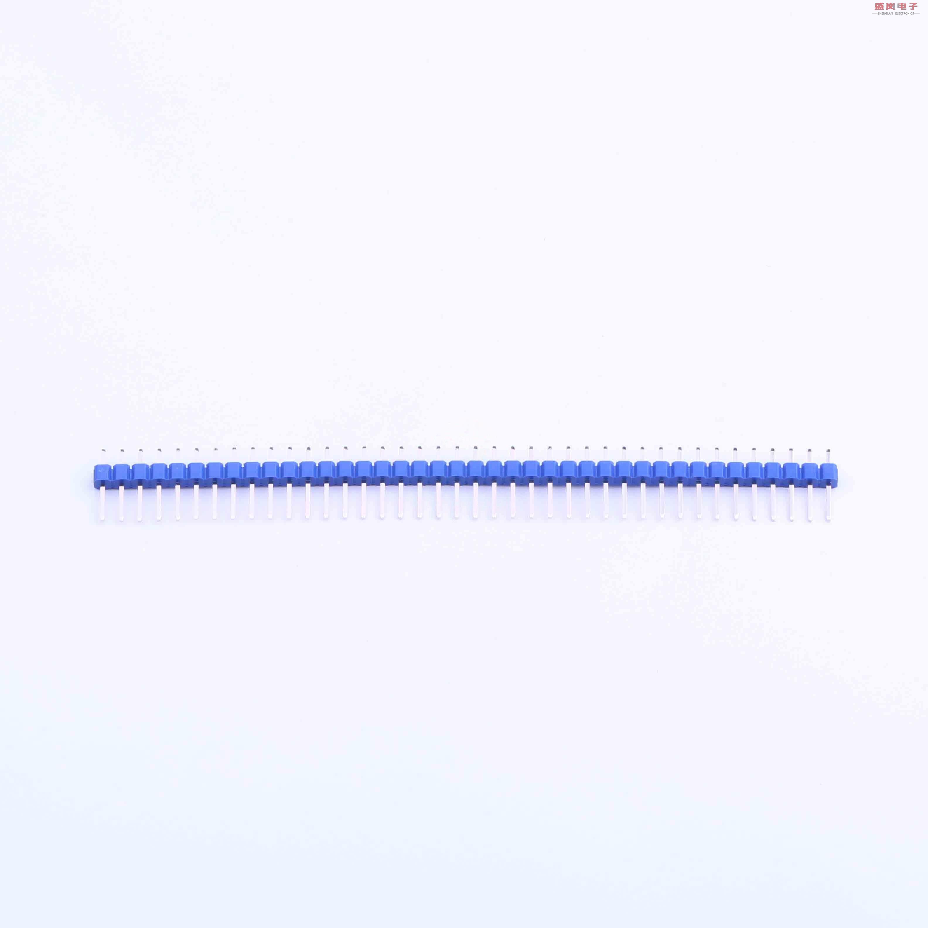 原装正品S108500001[2.54mm 1x40P 金红色胶材质PBT]