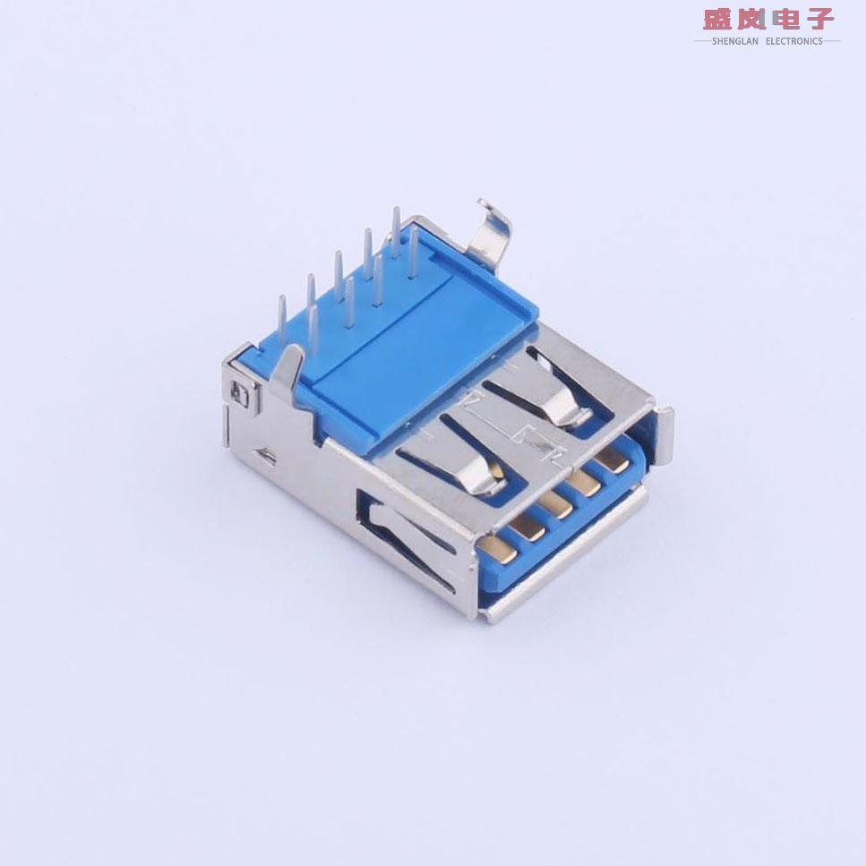 原装正品U231-091N-1BLRC19-S5[Type-A 母座 弯