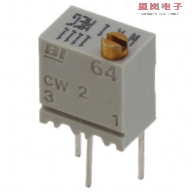 原装正品64WR10KLF[TRIMMER 10K OHM 0.25W PC PIN TOP]