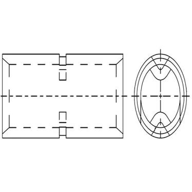 原装正品19215-0040[端子 BUTT SPLICE 6 AWG VERSAKRIMP]
