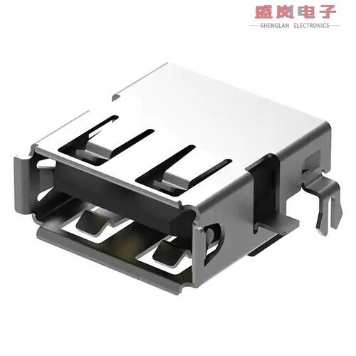 原装正品USB1015-GF-L-A[USB A SKT, MID-TH, R/A, GF,