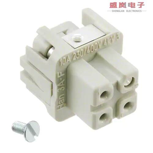 原装正品09200032711[INSERT FEMALE 3POS+1GND SCREW]