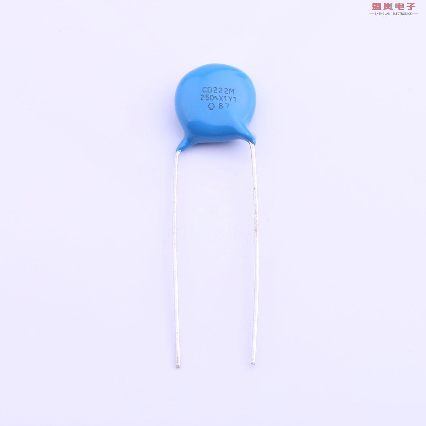 原装正品CD12-E2GA222MYASA[等级:X1,Y1 2.2nF 20% 250VAC]