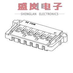 原装正品504051-1001[集管和线壳 Pico 1.5 W/B REC HO