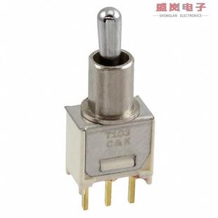 SWITCH TOGGLE SPDT 原装 20V T103MH9CBE 0.4VA 正品