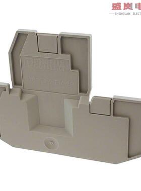 原装正品3060393[CONN TERM BLK END PLATE GRAY]