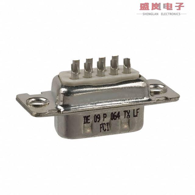 原装正品DE09P064TXLF[CONN D-SUB PLUG 9POS SLDR CUP]