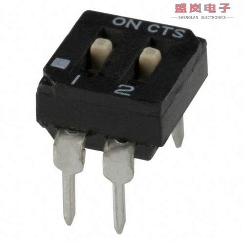 原装正品209-2LPST[SWITCH SLIDE DIP SPST 100MA 20V]