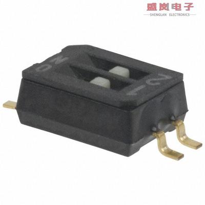 原装正品CHS-02TB[SWITCH SLIDE DIP SPST 100MA 6V]
