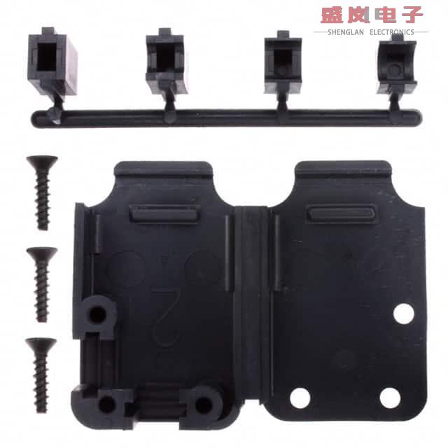 原装正品207470-1[CONN BACKSHELL 15P 90/180DEG BLK]