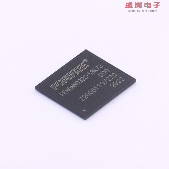 原装正品FEMDNN032G-58K73[TLC eMMC 5.1 2.7V~3.6V 32Gbit]