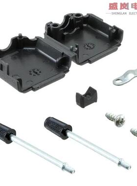 原装正品09670090424[CONN BACKSHELL 9POS 180DEG BLACK]