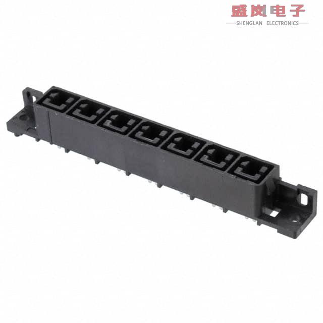 原装正品556881-7[CONN RCPT 7POS 11.18MM PCB SLDR]