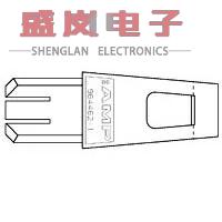 原装正品964462-1[CONNECTOR ING LATCH]