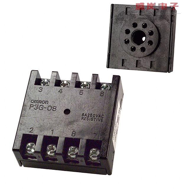 原装正品P3G-08[RELAY SOCKET 8 POS FREE HANGING]