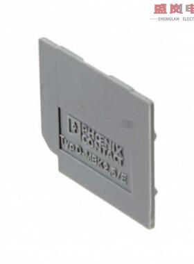 原装正品1414035[CONN TERM BLK END PLATE RAIL GRY]