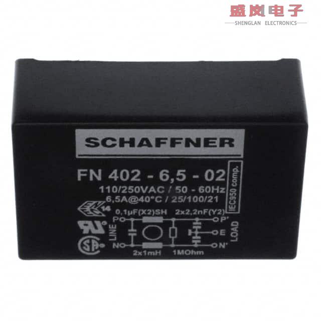 原装正品FN402-6.5-02[LINE FILTER 250VAC 6.5A TH]