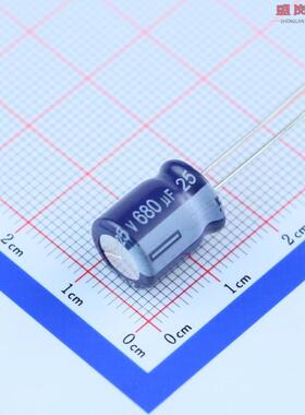 原装正品ERR1EM681G13OT[直插铝电解电容 20% - - 25V