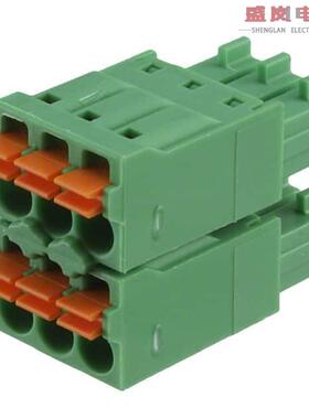 原装正品1738814[TERM B PLUG 6POS STR 3.5MM]