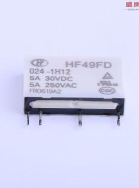 原装正品HF49FD/024-1H12[ 24VDC 20.00 x 5.00mm]