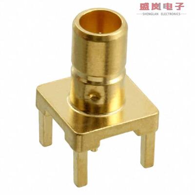 原装正品415504-4[CONN MINI SMB JACK STR 75OHM PCB]