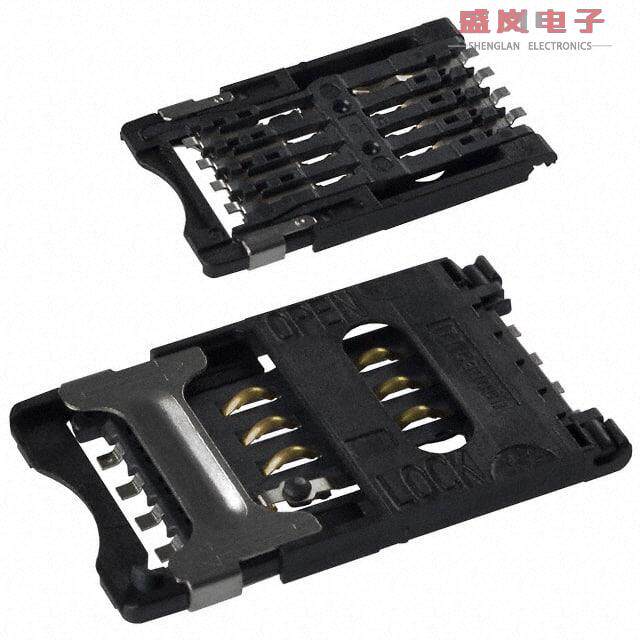 原装正品CCM03-3013LFT R102[CONN SIM/SAM CARD HINGE