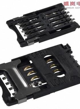 原装正品CCM03-3013LFT R102[CONN SIM/SAM CARD HINGE