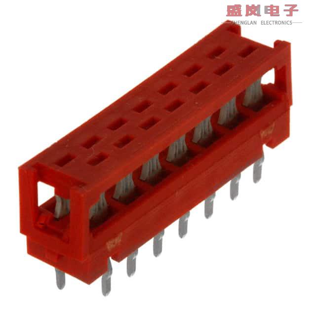 原装正品1-215570-4[CONN DIP HDR IDC 14POS 28AWG PCB]