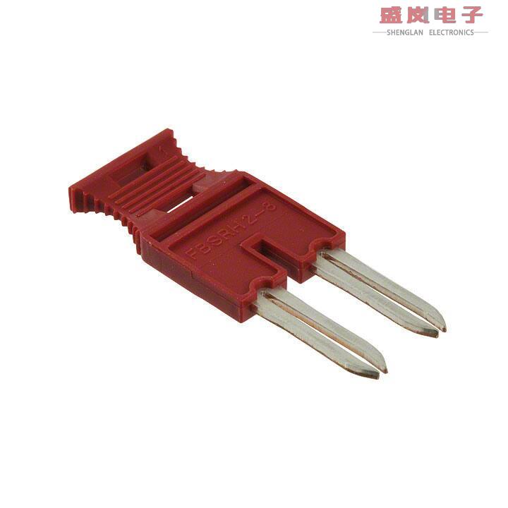 原装正品3033802[JUMPER TERM BLK 2POS FLAT PIN]