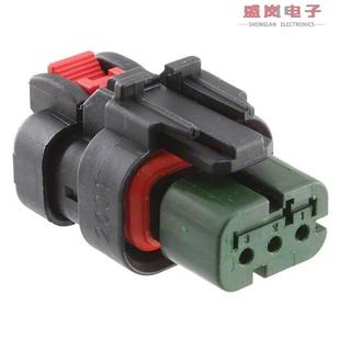 20AWG ASSY 3POS PLUG 776523 CONN GRN 原装 正品