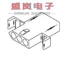 原装正品03-09-1033[管脚和插座 3 CIRCUIT RECE