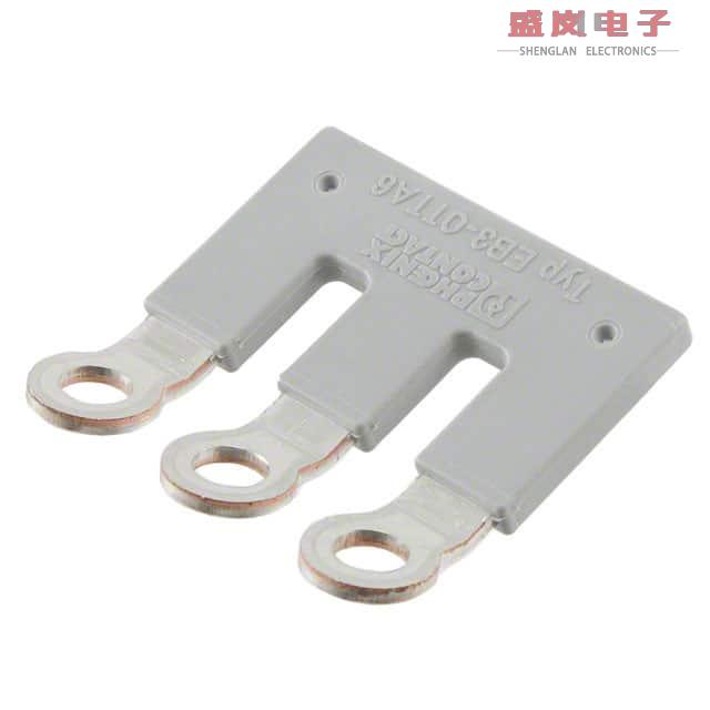 原装正品3026036[JUMPER TERM BLK 3POS RING]